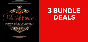 BE 3 Bundle Deal "Natural Wave" - Beautiful Essence Luxury Hair Collection