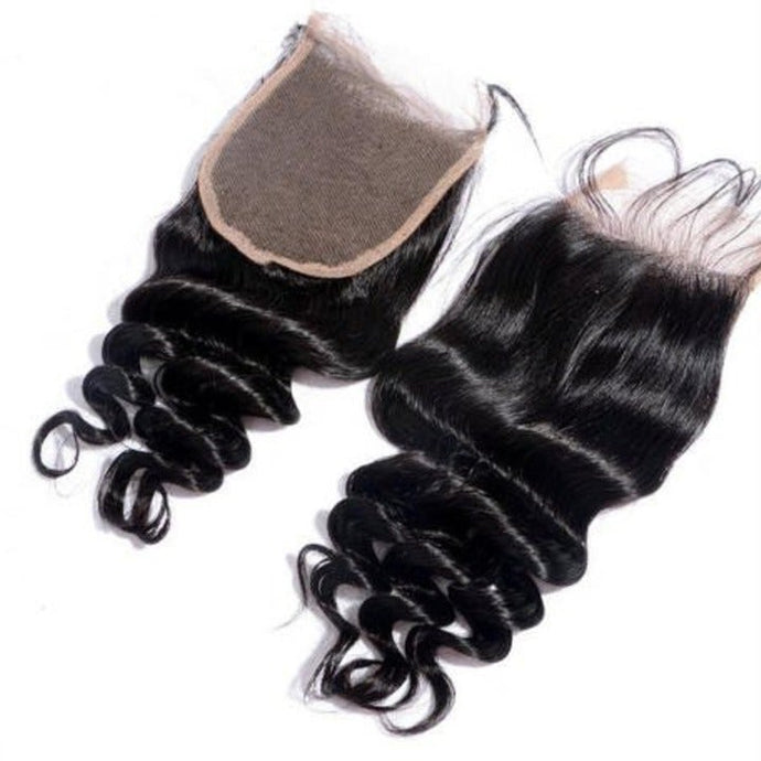 BE Exotic /Loose Deep Wave Closure - Beautiful Essence Luxury Hair Collection